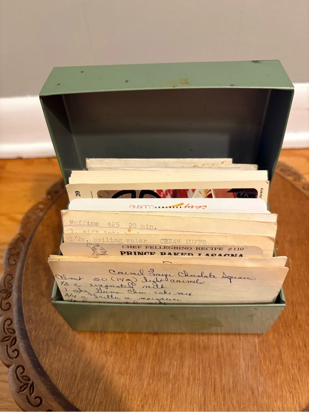 Rusty Crusty Green Recipe Box